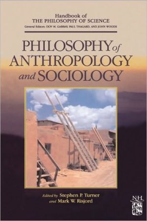 Handbook of Philosophy of Anthropology and Sociology