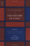 Handbook of the History of Logic,  Volume 3