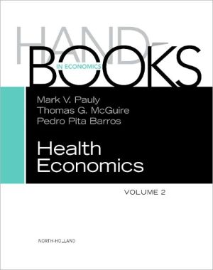 Handbook of Health Economics, vol 2