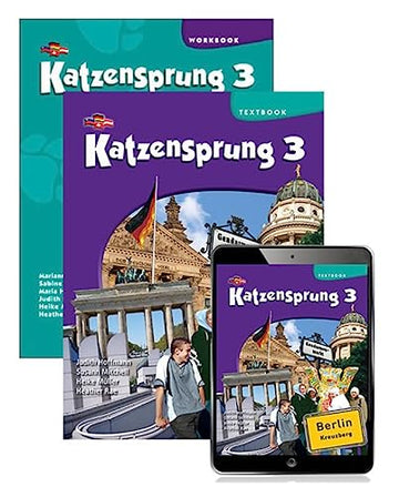 Katzensprung 3 Textbook, eBook and Workbook (Standard Bundle)