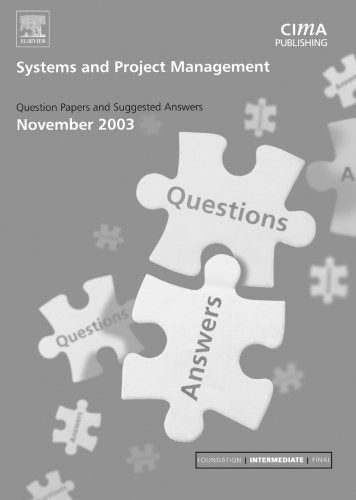 Systems and Project Management November 2003