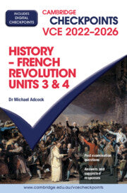 Cambridge Checkpoints VCE French Revolution Units 3&4 2022–2026