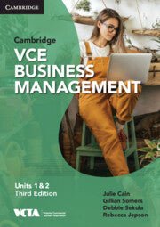 Cambridge VCE Business Management Units 1&2