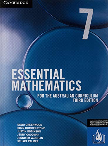 Essential Mathematics for the Australian Curriculum 7 3ed