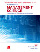 ISE Introduction to Management Science: A Modeling and Case Studies Approach with Spreadsheets