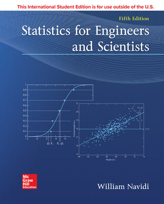 ISE STATISTICS FOR ENGINEERS AND SCIENTISTS