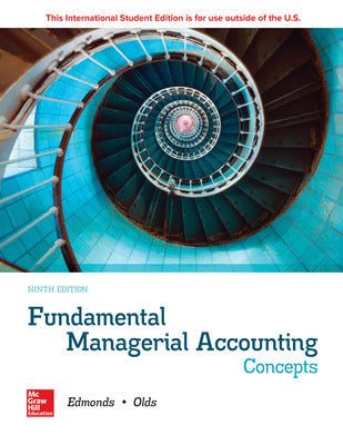 ISE Fundamental Managerial Accounting Concepts