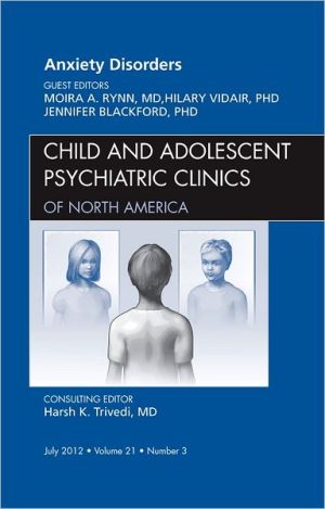 Anxiety Disorders, Vol 21-3
