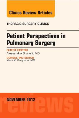 Patient Perspectives in Pulmonary Surgery Vol 22-4