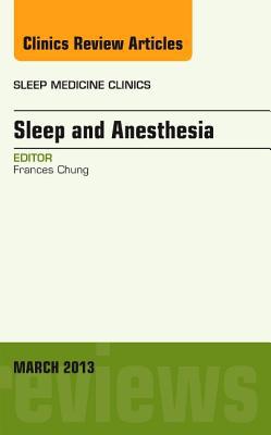 Sleep and Anaesthesia, Vol 8-1