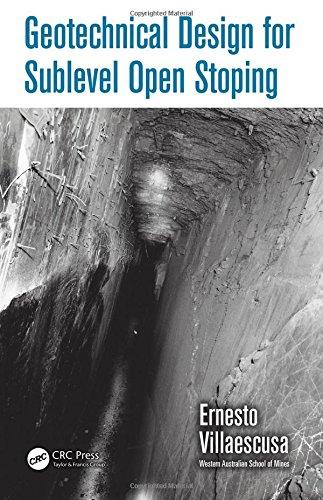 Geotechnical Design for Sublevel Open Stoping
