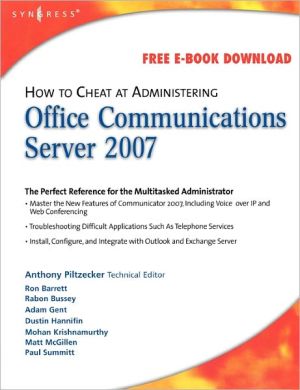How to Cheat at Administering Office Communicator 2007