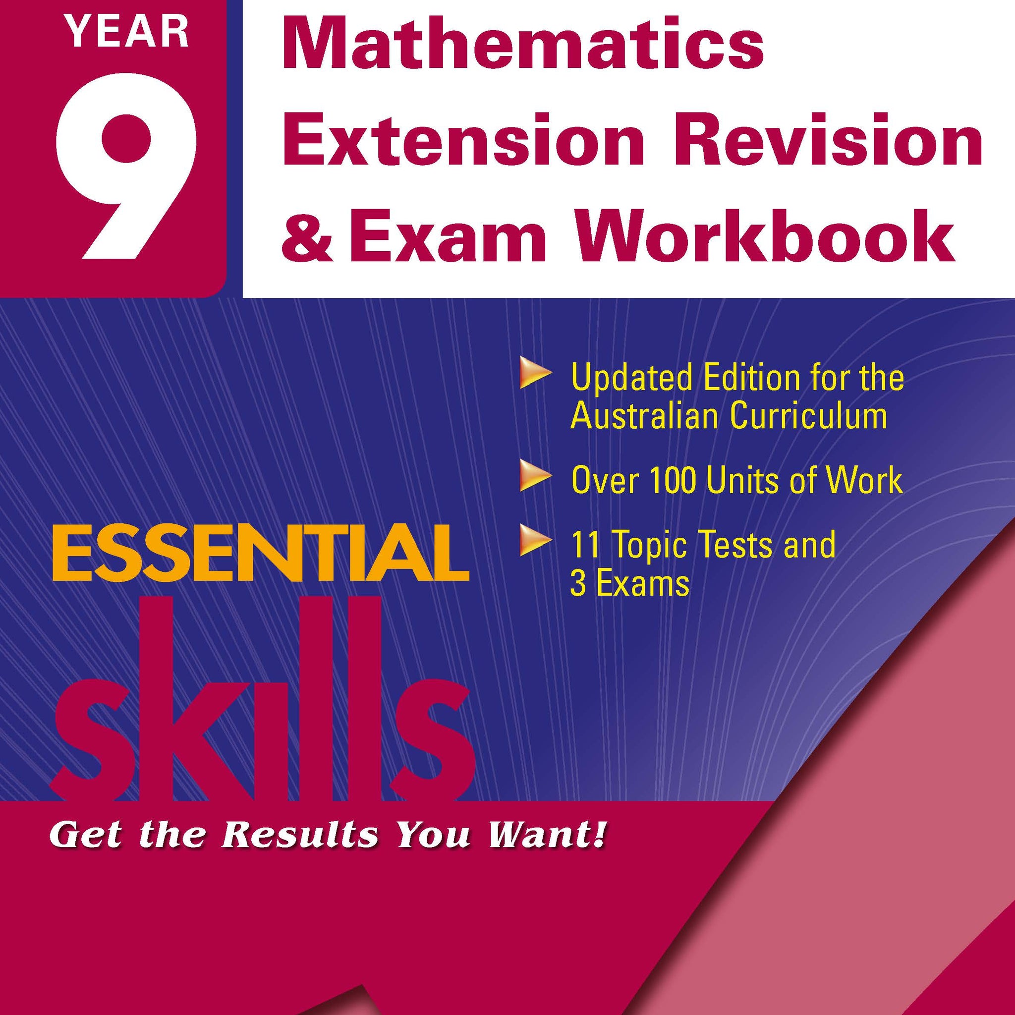 Excel Essential Skills: Mathematics Extension Revision & Exam Workbook Year 9