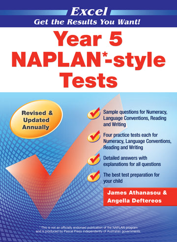 Excel NAPLAN*-style Tests Year 5