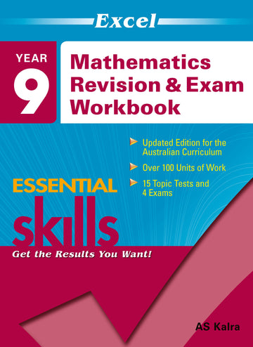 Excel Essential Skills: Mathematics Revision & Exam Workbook Year 9