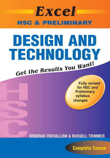 Excel Study Guide: HSC & Preliminary Design and Technology (with HSC cards) Years 11-12