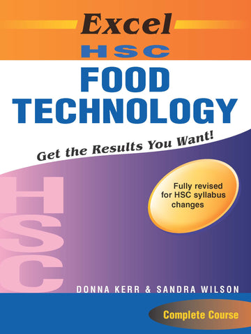 Excel Study Guide: HSC Food Technology (with HSC cards) Year 12