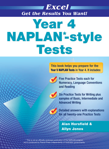 Excel NAPLAN*-style Tests Year 4