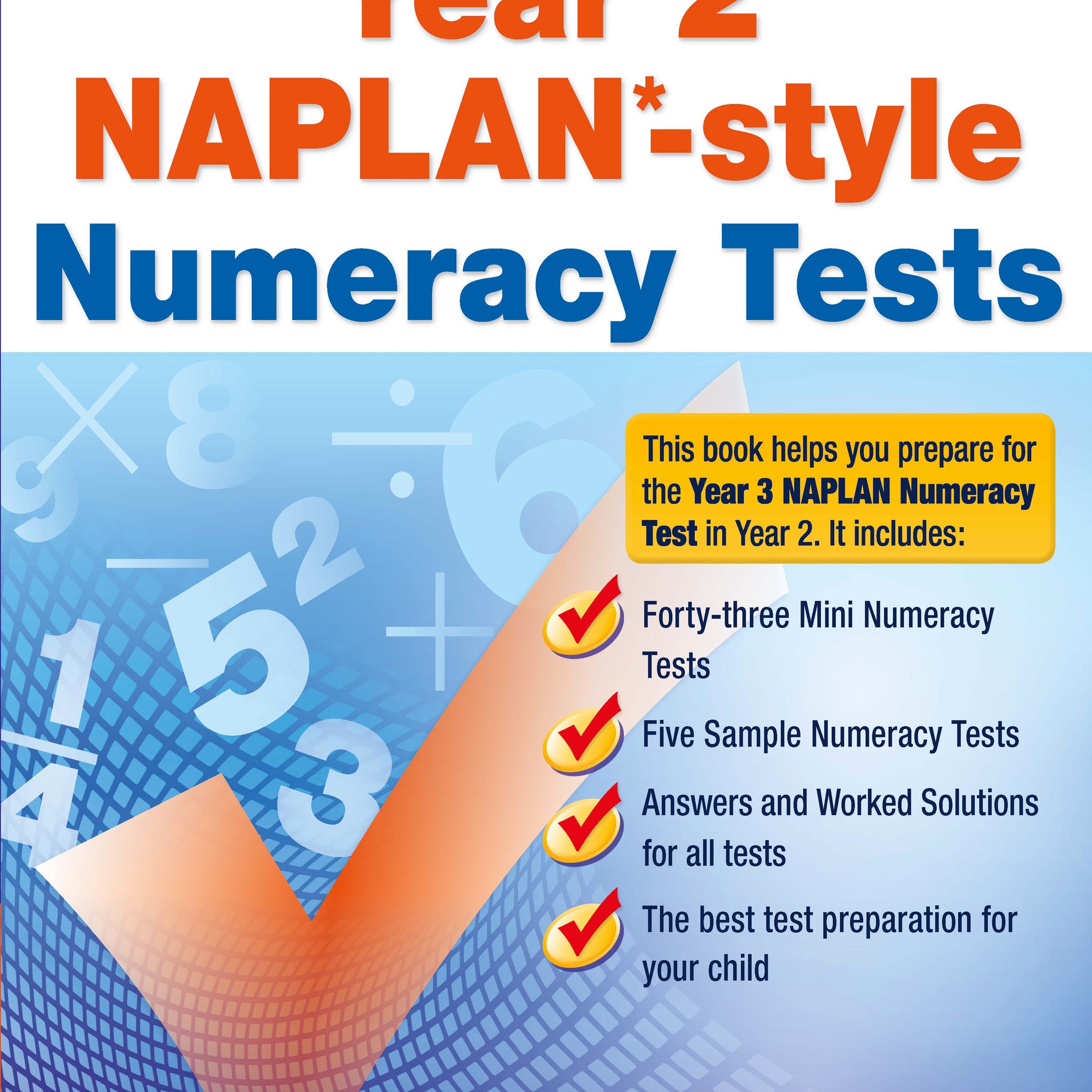 Excel NAPLAN*-style Numeracy Tests Year 2
