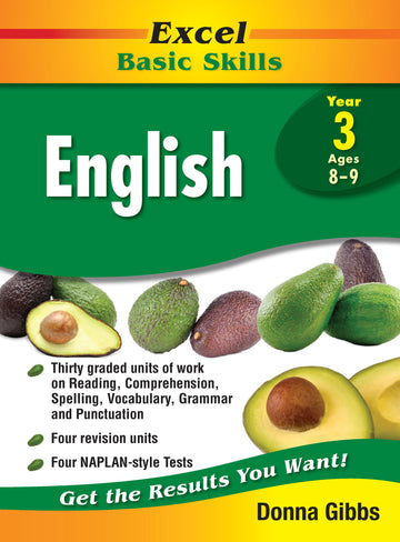 Excel Basic Skills Workbook: English Year 3