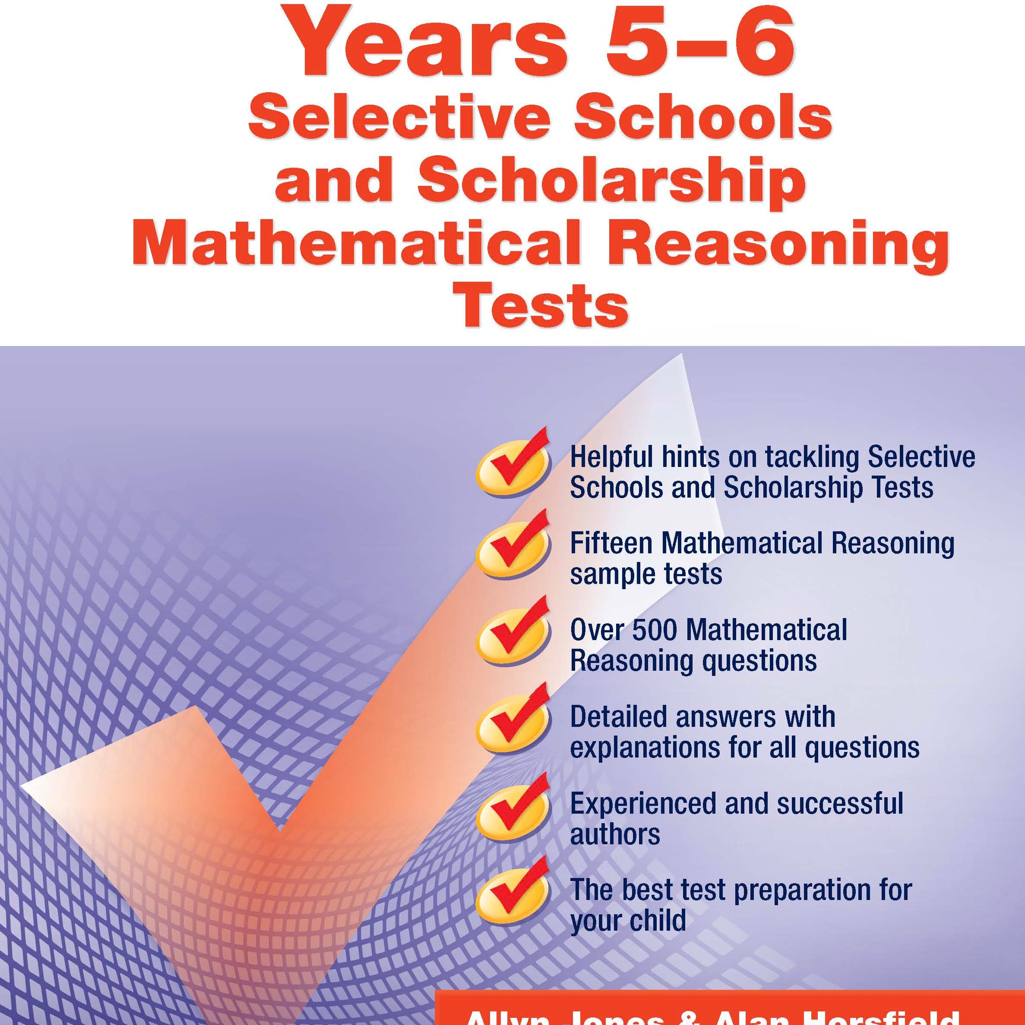 Excel Selective Schools and Scholarship Mathematical Reasoning  Tests Years 5&6