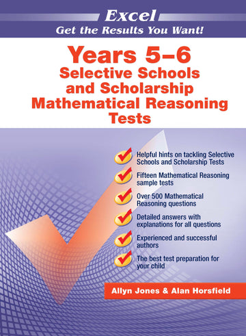Excel Selective Schools and Scholarship Mathematical Reasoning  Tests Years 5&6