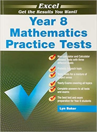 Excel Mathematics Practice Tests Year 8
