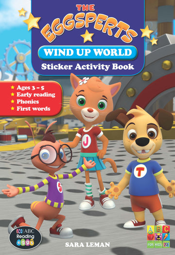 The Eggsperts Sticker Activity Book - Wind Up World Ages 3-7