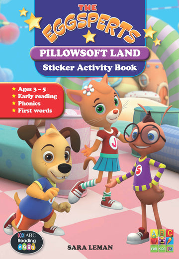The Eggsperts Sticker Activity Book - Pillowsoft Land Ages 3-7
