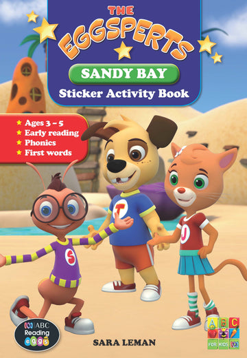 The Eggsperts Sticker Activity Books - Sandy Bay Ages 3-7