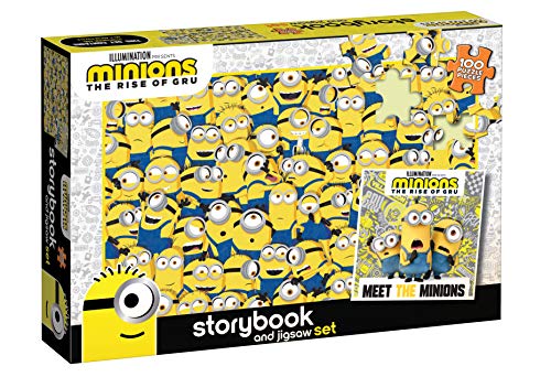 Minions The Rise of Gru: Storybook and Jigsaw Set (Universal)