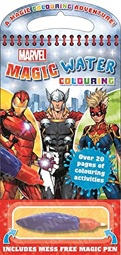 Marvel: Magic Water Colouring