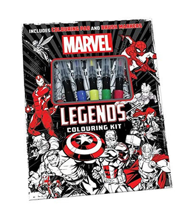 Marvel: Adult Colouring Kit