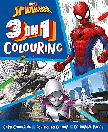 Spider-Man: 3 In 1 Colouring (Marvel)
