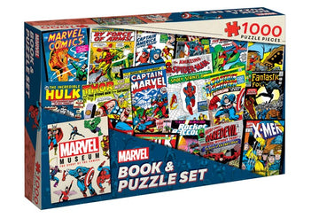 Marvel: Adult Book and Puzzle Set (1000 pieces)
