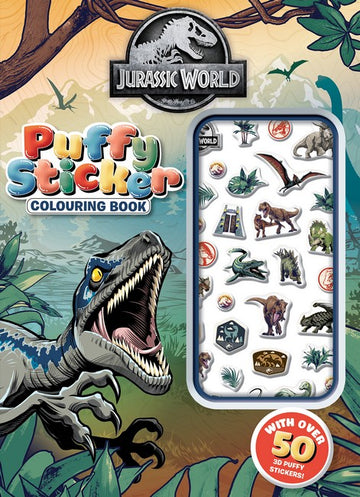 Jurassic World: Puffy Sticker Colouring Book (Universal)Jurassic World