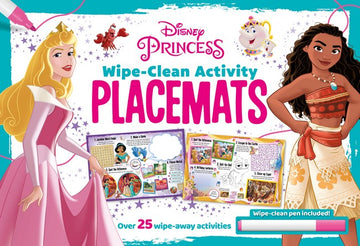 Disney Princess: Wipe-clean Activity PlacematsDisney Princess