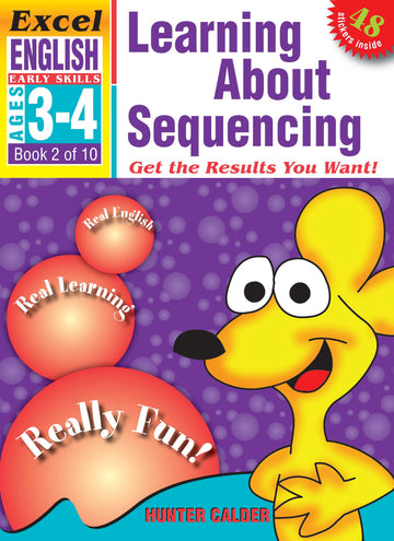 Excel Early Skills English Book 2: Learning About Sequencing Ages 3-4