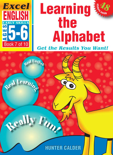 Excel Early Skills English Book 7: Learning the Alphabet Ages 5-6
