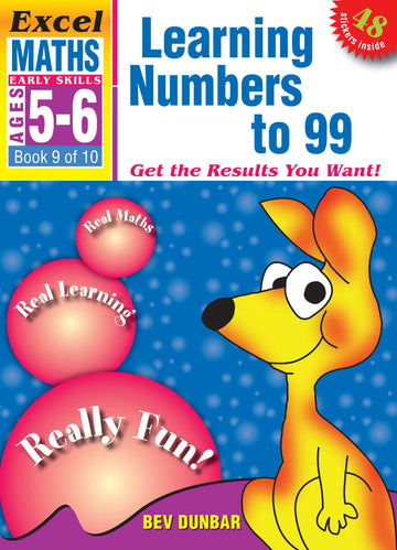 Excel Early Skills Maths Book 9: Learning Numbers to 99 Ages 5-6