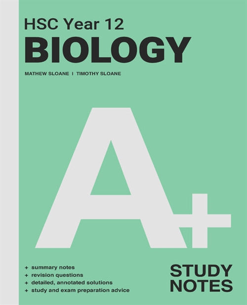 A+ HSC Biology Year 12 Study Notes Book Land AU