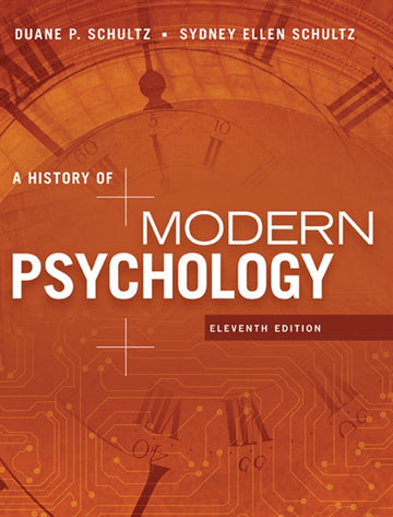 A History of Modern Psychology Book Land AU