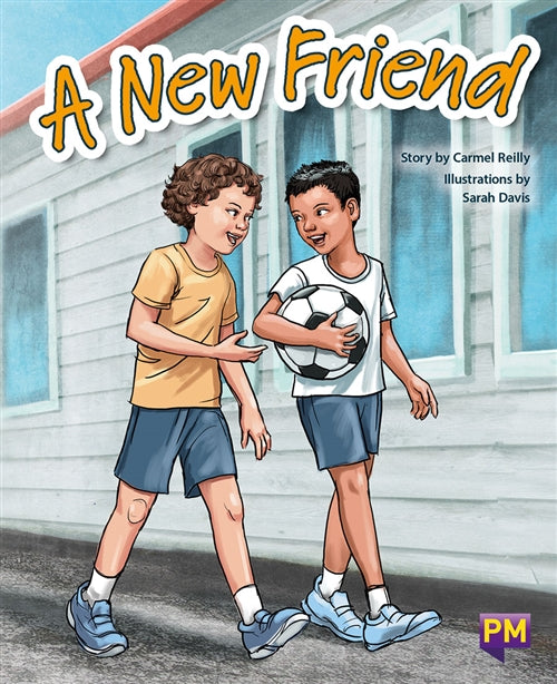 A New Friend Book Land AU
