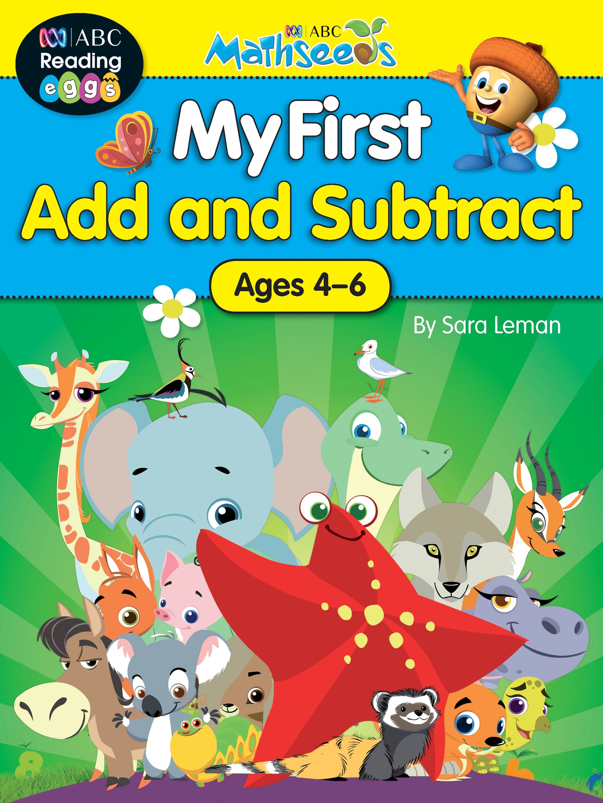 ABC Mathseeds My First Addition and Subtraction Activity Book Book Land AU