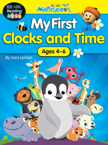 ABC Mathseeds My First Clocks and Time Activity Book Book Land AU
