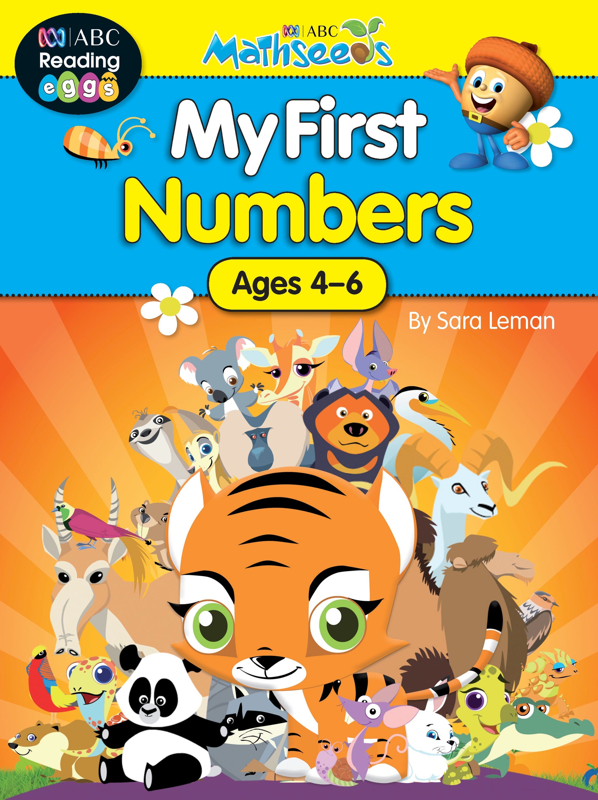 ABC Mathseeds My First Numbers Activity Book Book Land AU