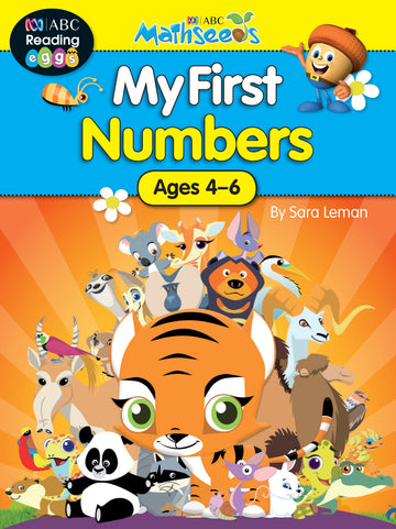 ABC Mathseeds My First Numbers Activity Book Book Land AU