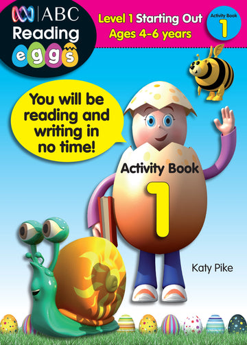 ABC Reading Eggs Level 1 Starting Out Activity Book 1 Ages 4-6