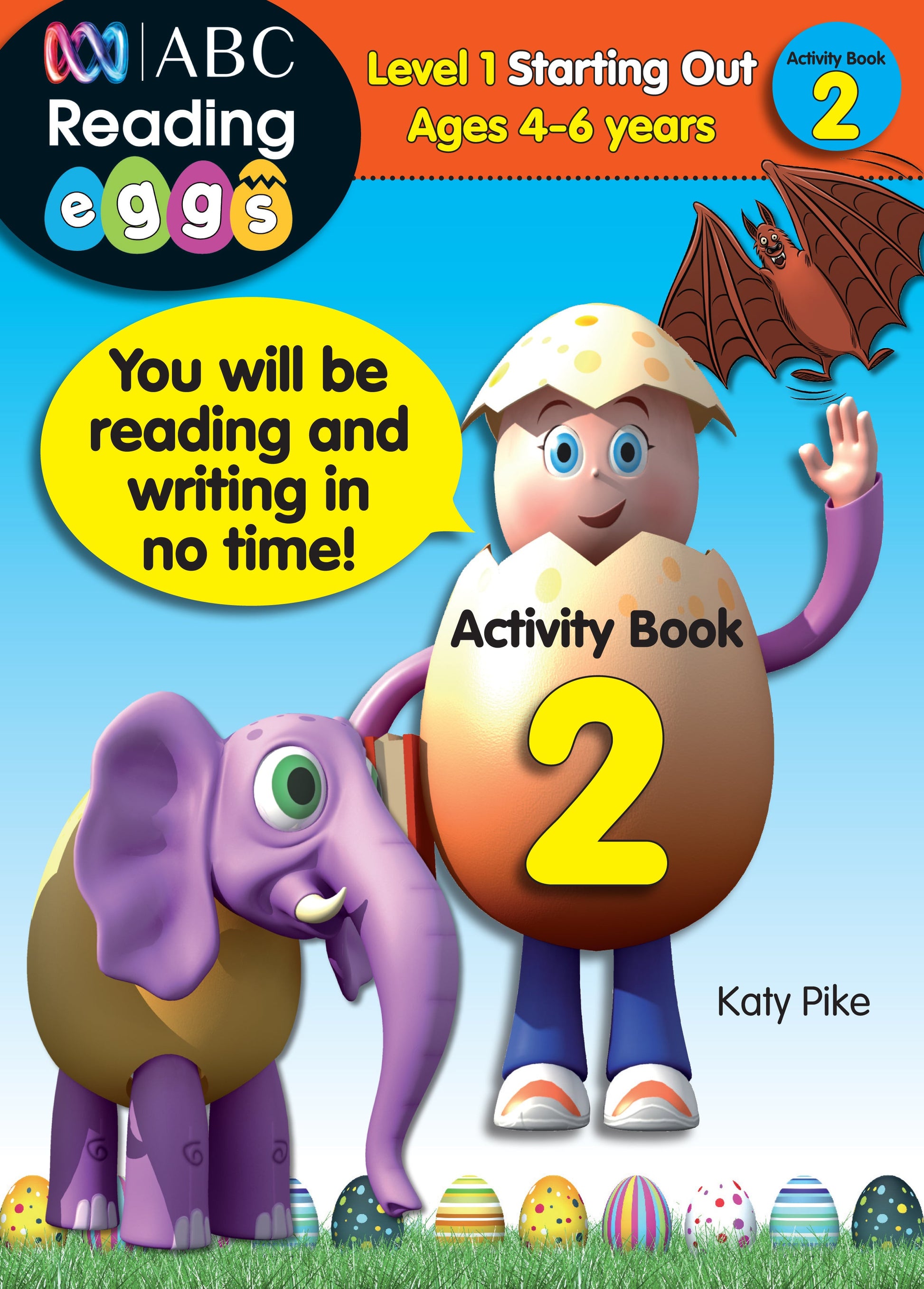 ABC Reading Eggs Level 1 Starting Out Activity Book 2 Ages 4-6 Book Land AU
