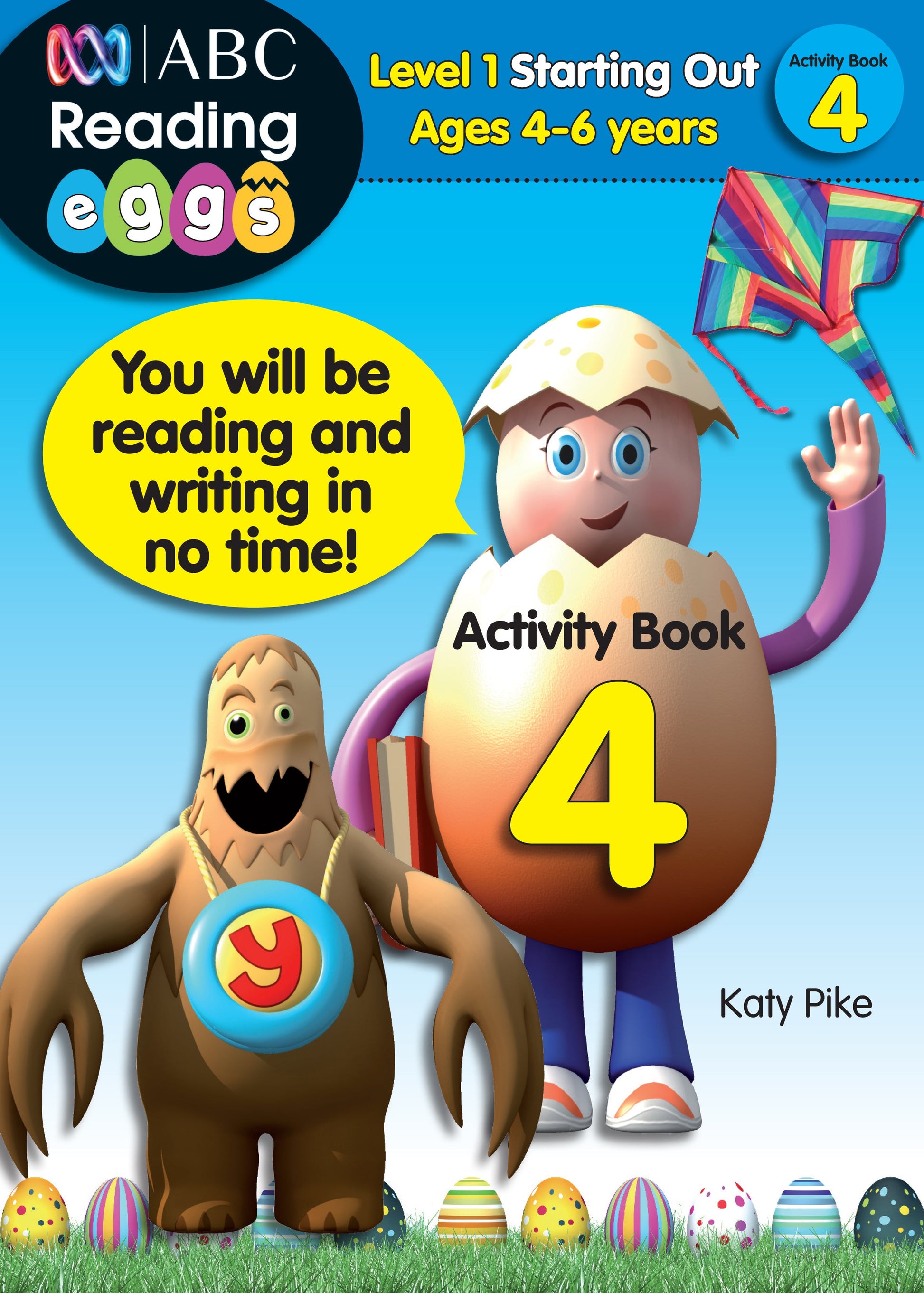 ABC Reading Eggs Level 1 Starting Out Activity Book 4 Ages 4-6 Book Land AU